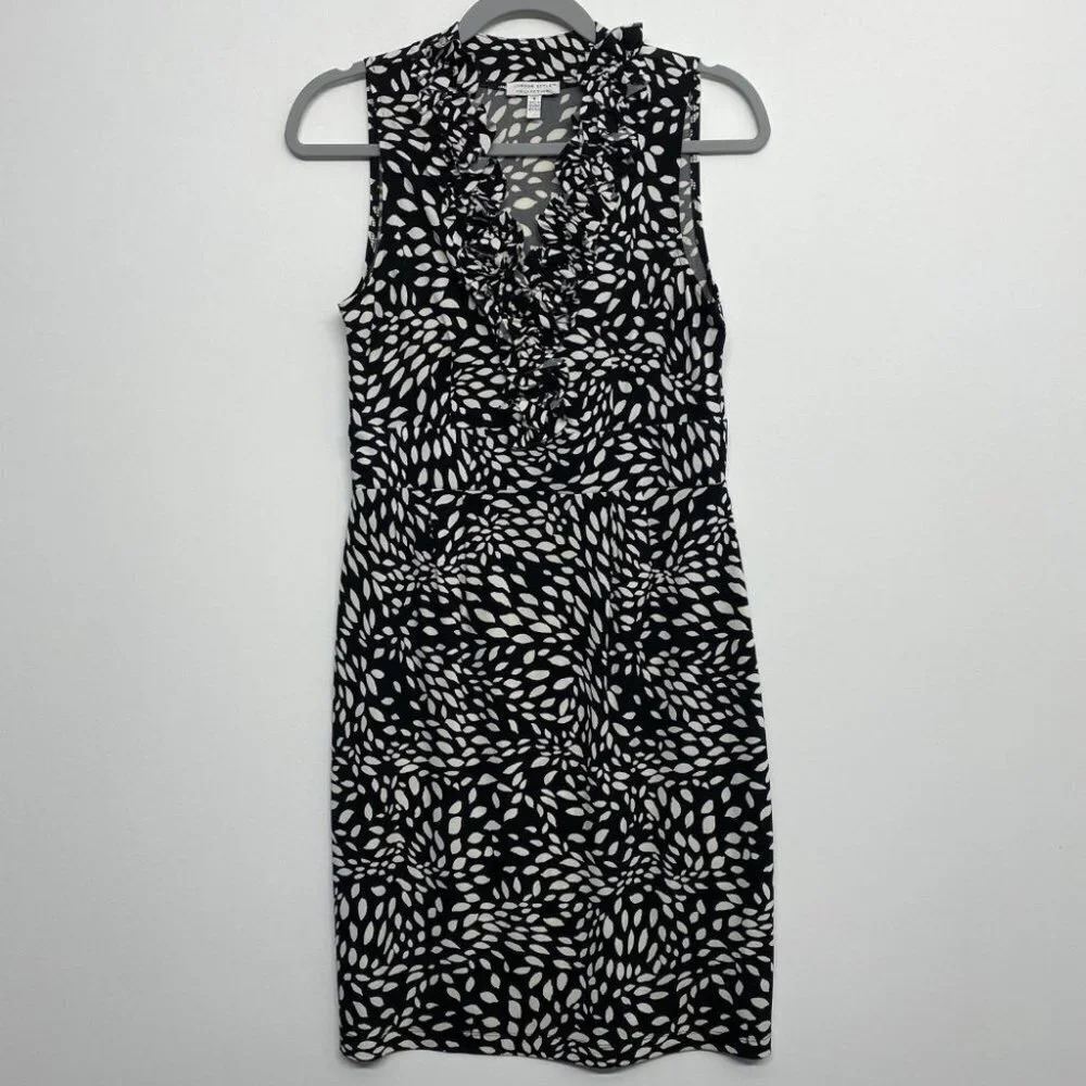 London Style Collection Ruffle Tank Dress